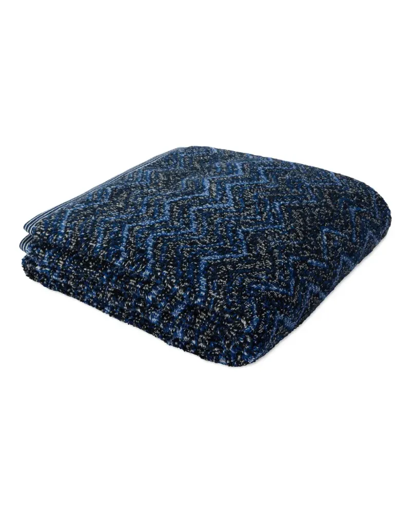 Missoni Home Azul Badetuch 150cm x 100cm - Blau Blau