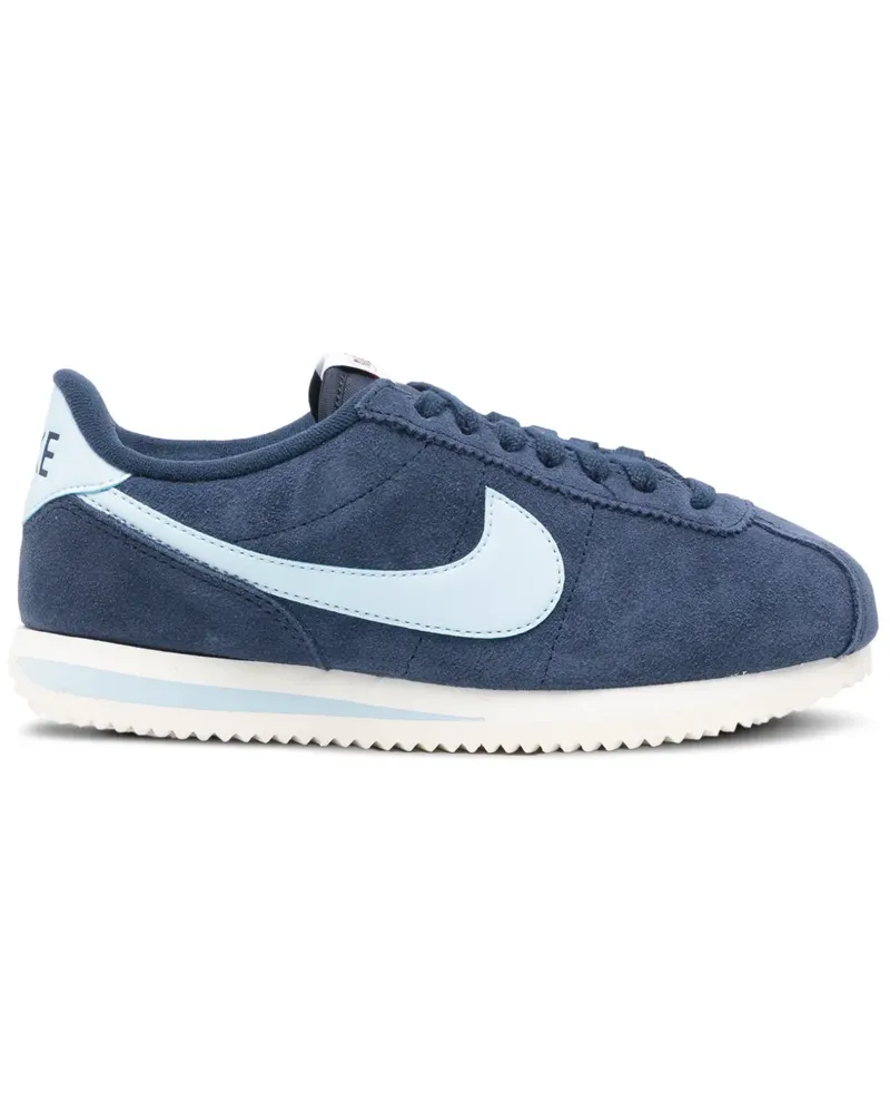 Nike Cortez Sneakers mit Swoosh - Blau Blau