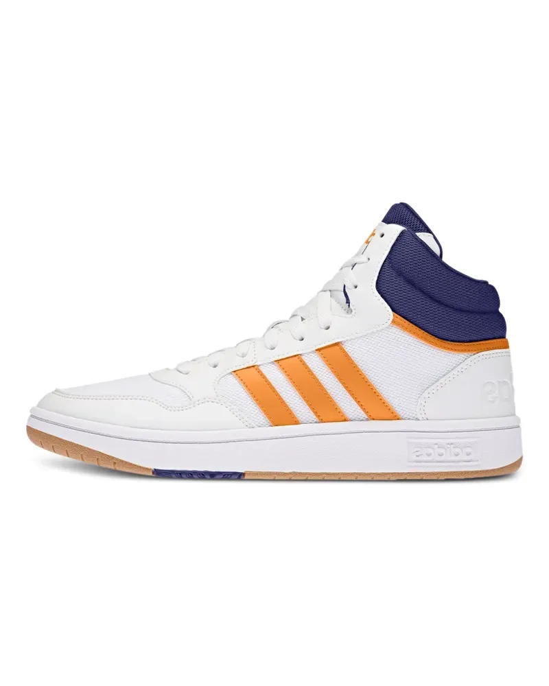 adidas Hoops 3.0 Sneakers mit Logo - Weiß Weiß