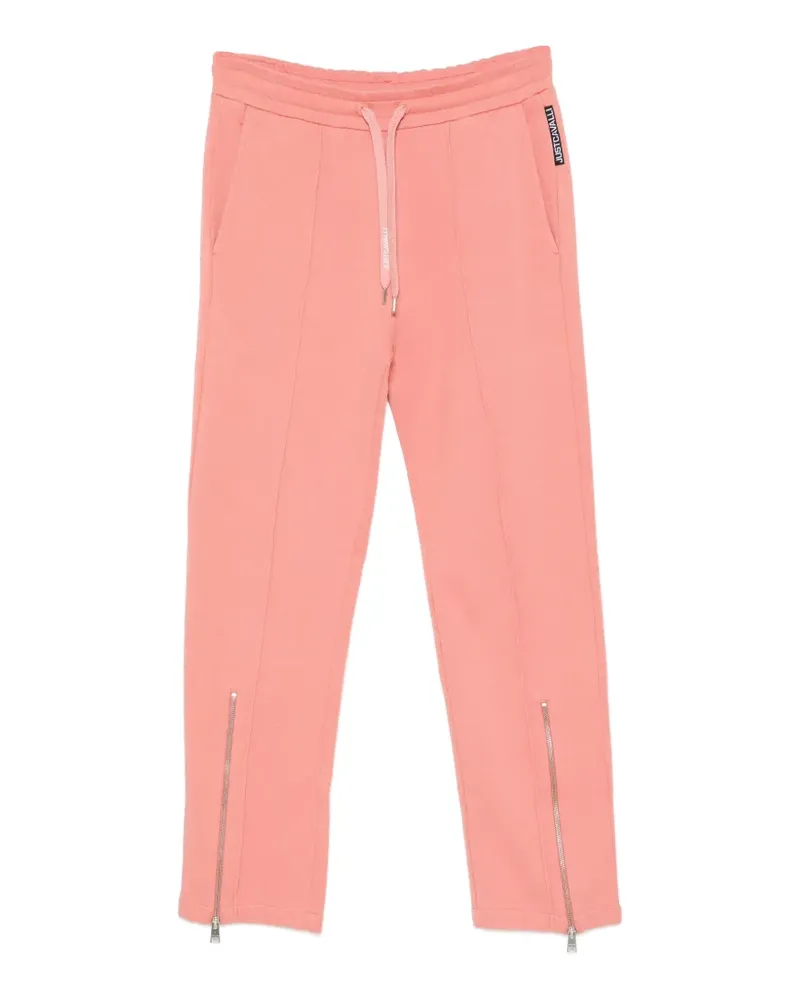Just Cavalli drawstring zipped-cuff track pants - Rosa Rosa