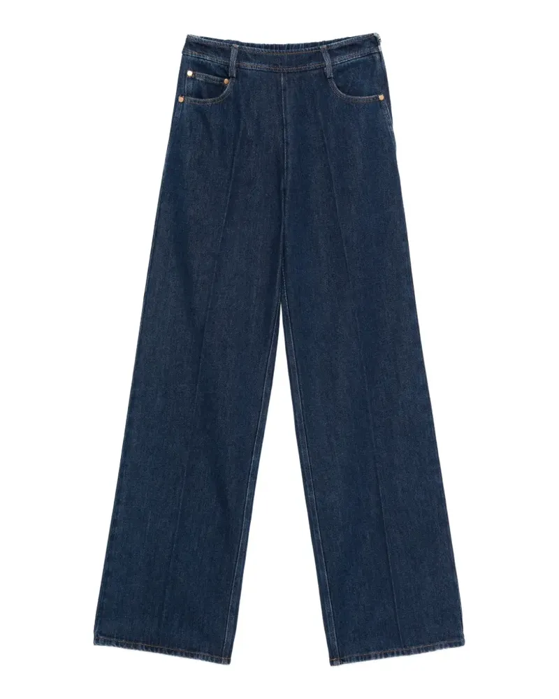 forte_forte Five-Pocket-Jeans - Blau Blau