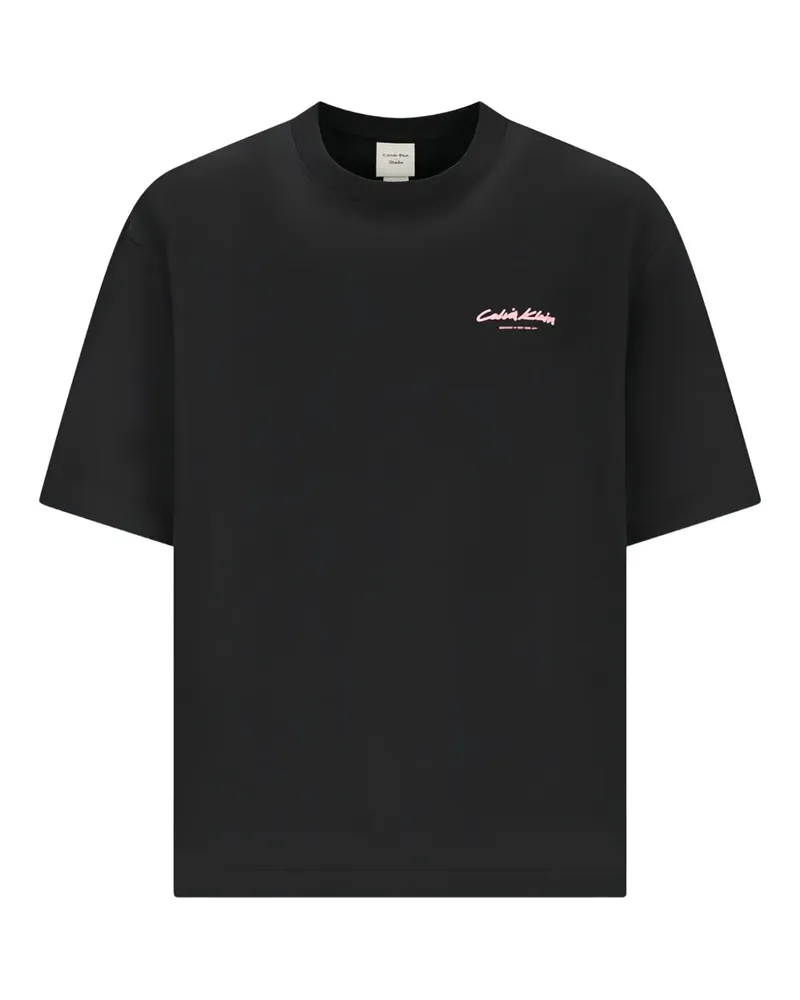 Calvin Klein logo T-shirt - Schwarz Schwarz