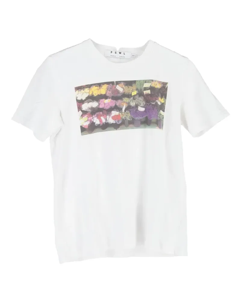 Proenza Schouler Bodega round-neck T-shirt - Weiß Weiß