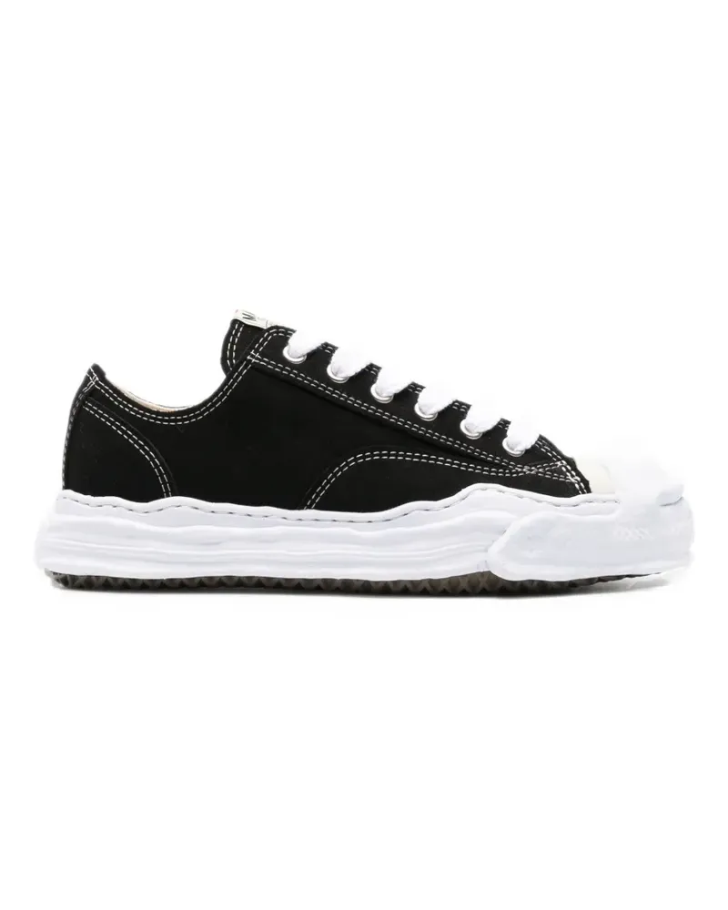 MIHARAYASUHIRO Hank OS sole suede low-top sneakers - Schwarz Schwarz