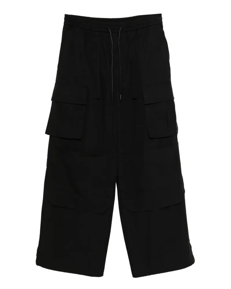 JUUN.J Cargohose im Patchwork-Look - Schwarz Schwarz