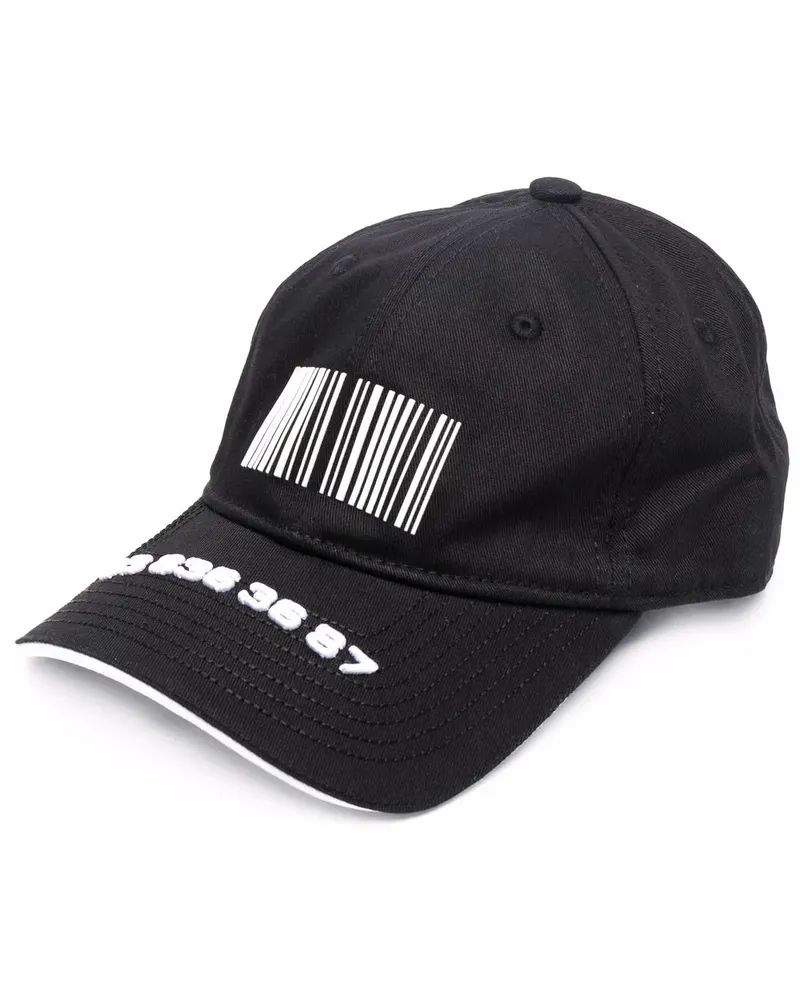 VTMNTS Barcode Baseballkappe - Schwarz Schwarz