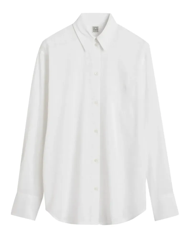 Totême classic buttoned shirt - Weiß Weiß