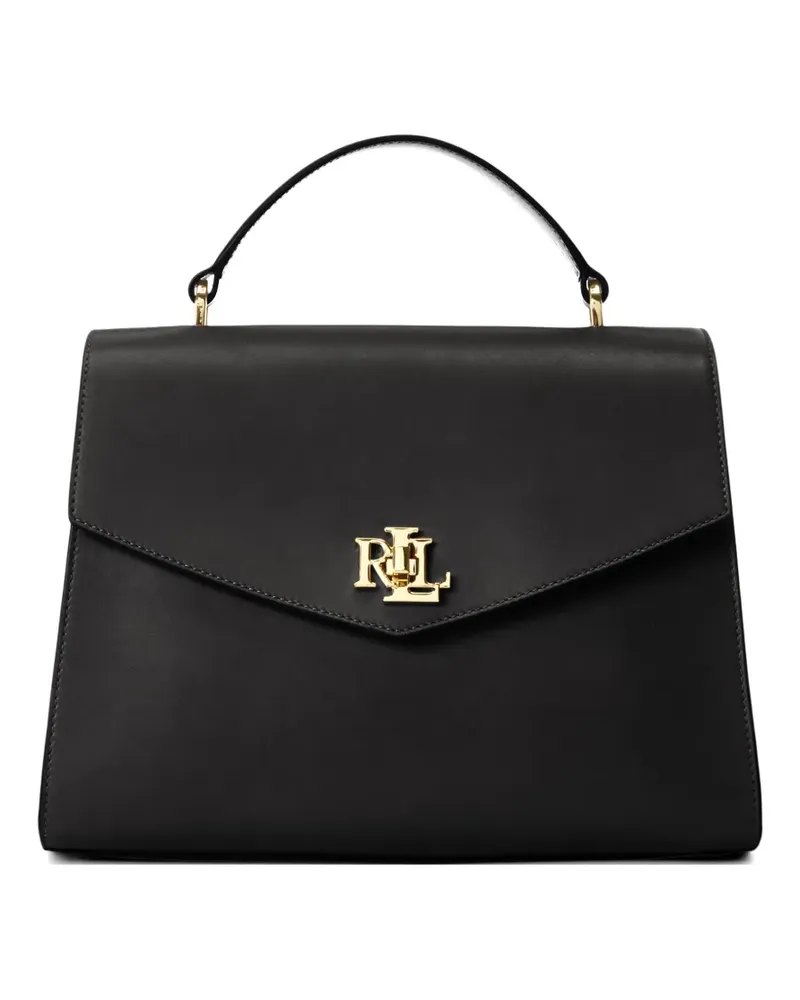Ralph Lauren medium Farrah turn-lock tote bag - Schwarz Schwarz