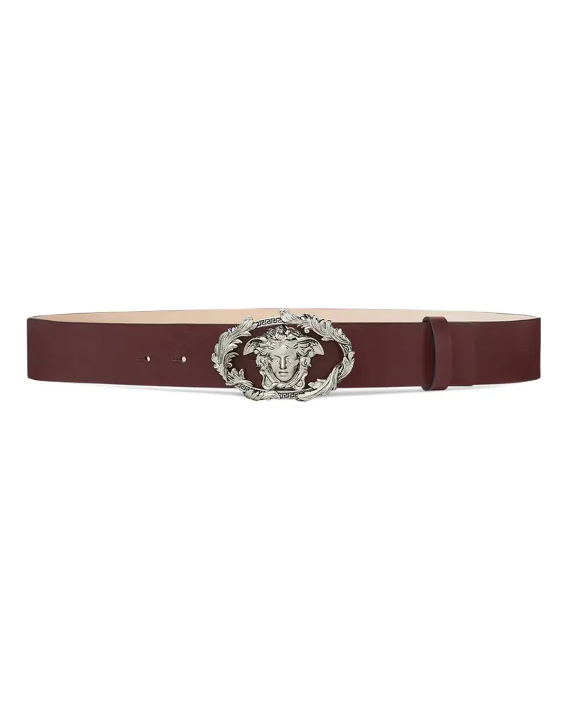 Versace Gürtel mit Medusa Head - Rot Rot