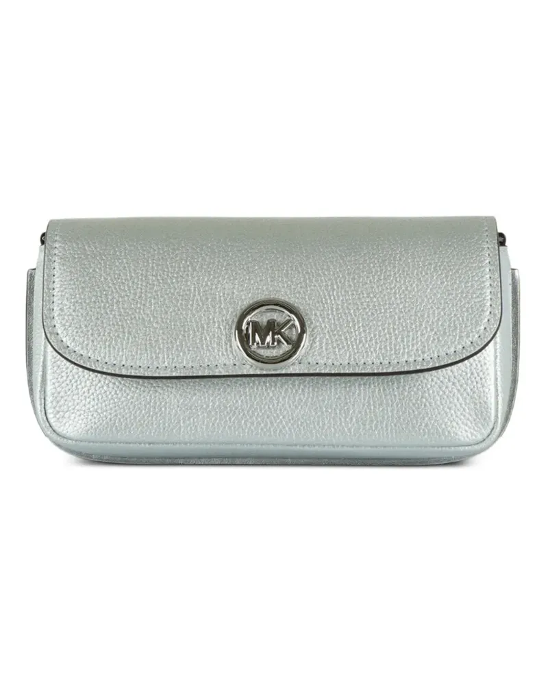 Michael Kors chain flap shoulder bag - Silber Silber