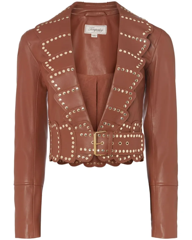 Temperley London Texas Jacke - Braun Braun