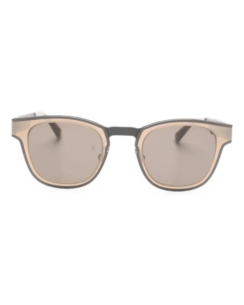 Mykita Delancey Sonnenbrille mit eckigem Gestell - Braun Braun