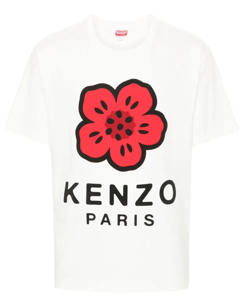 Kenzo Boke Flower T-Shirt Weiß