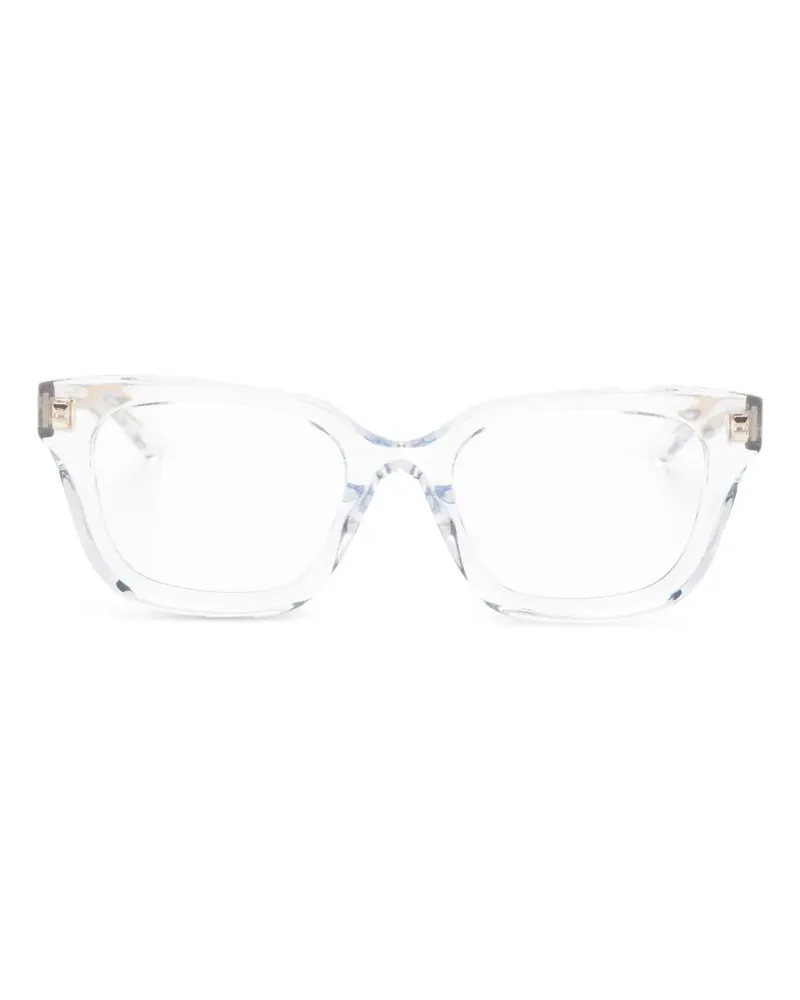 Gucci Brille mit eckigem Gestell - Weiß Weiß