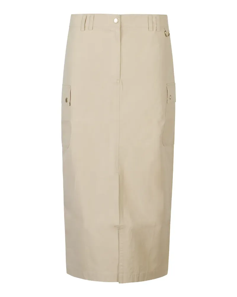 Barbour cargo-pocket maxi skirt - Nude Nude