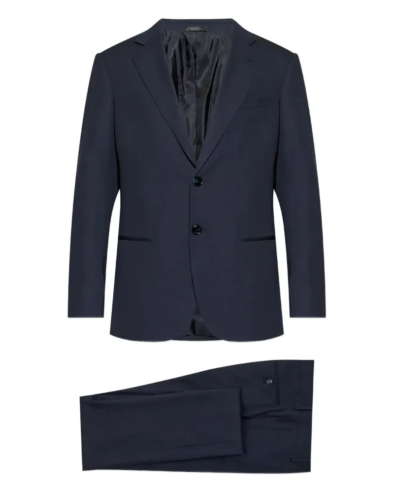Giorgio Armani Klassischer Anzug - Blau Blau
