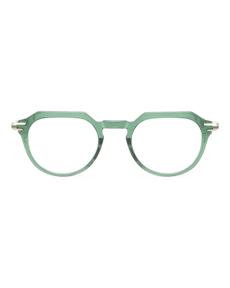 DITA Okulus Brille mit geometrischem Gestell - Silber Silber
