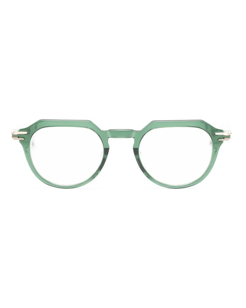 DITA Okulus Brille mit geometrischem Gestell - Silber Silber