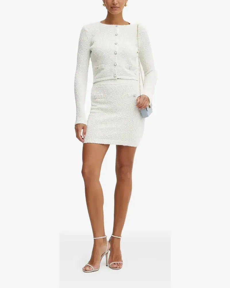 Guess Cardigan mit Knöpfen - Weiß Weiß