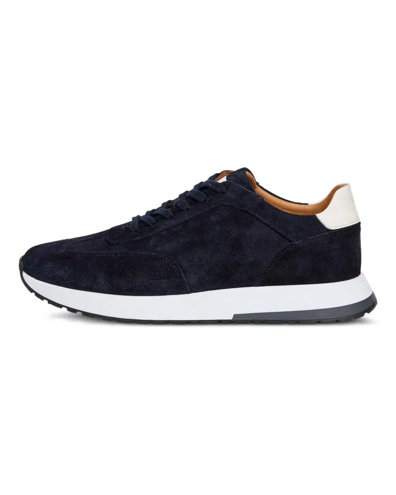 Hackett Rapid Chad Sneakers mit perforiertem Logo - Blau Blau