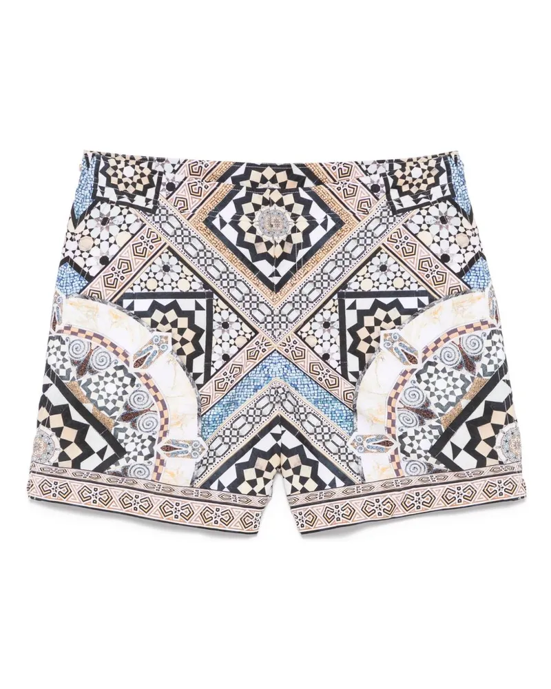 Camilla Badeshorts mit Make Me Your Mosaic-Print - Nude Nude