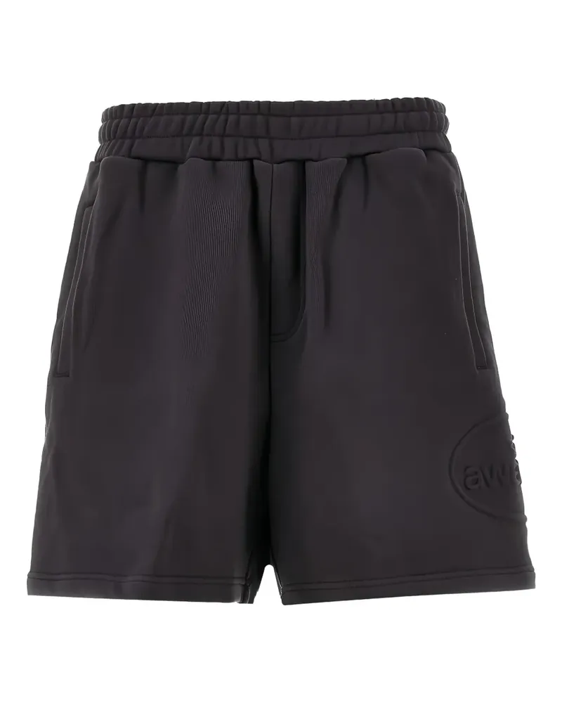 AWAKE NY Shorts mit Logo-Prägung - Schwarz Schwarz