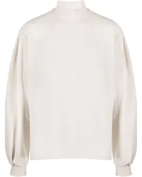 Random Identities Sweatshirt mit Logo-Stickerei Nude