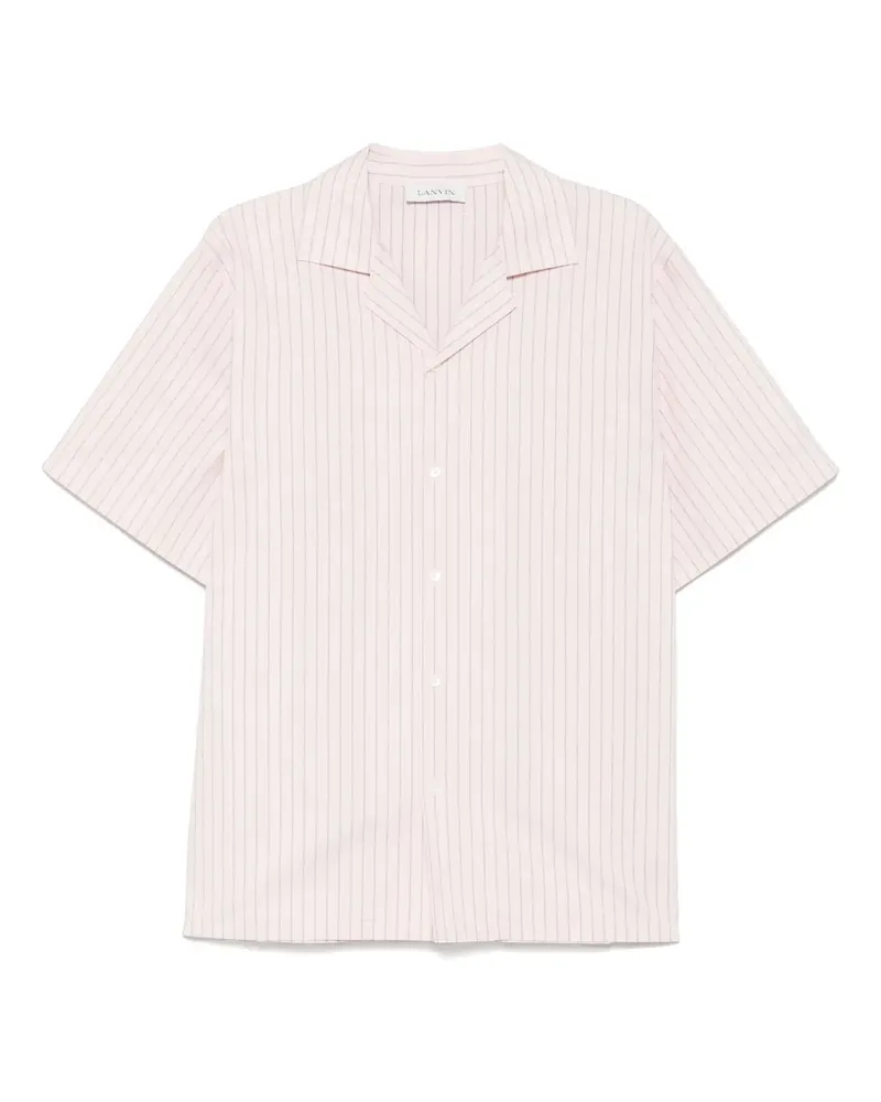 Lanvin Gestreiftes Hemd - Rosa Rosa