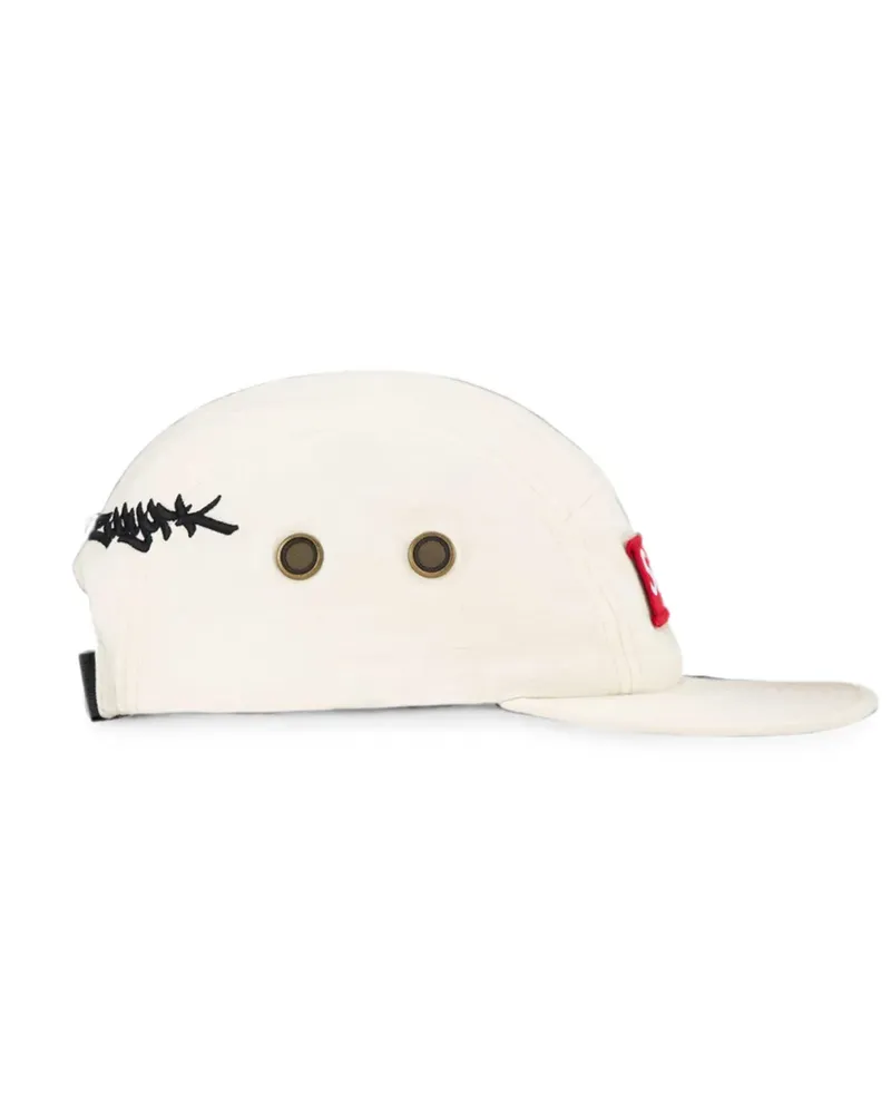 Supreme Being x Zoo York Camp logo-patch cap - Weiß Weiß