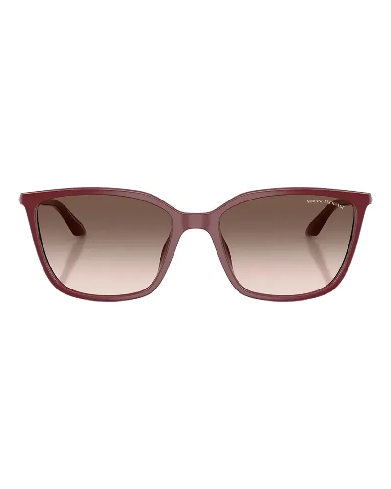 Armani Exchange Cat-Eye-Sonnenbrille - Rot Rot