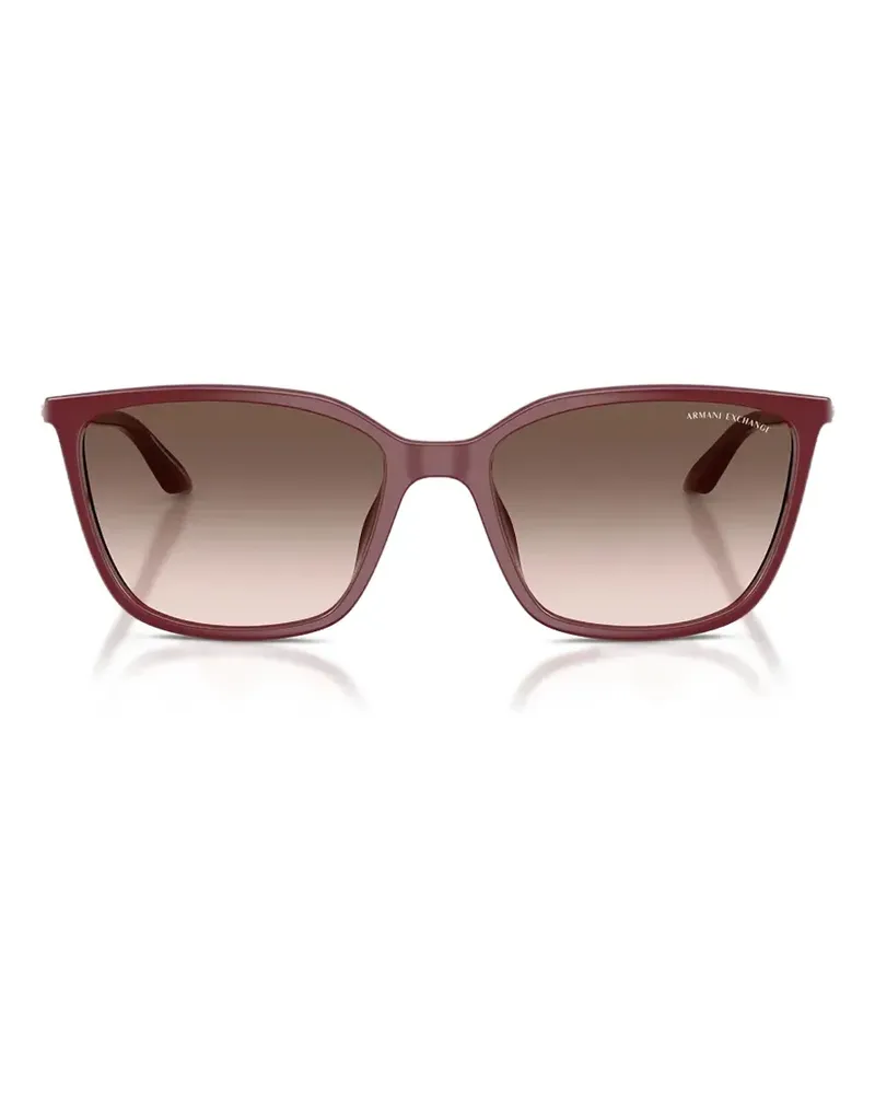 Armani Exchange Cat-Eye-Sonnenbrille - Rot Rot