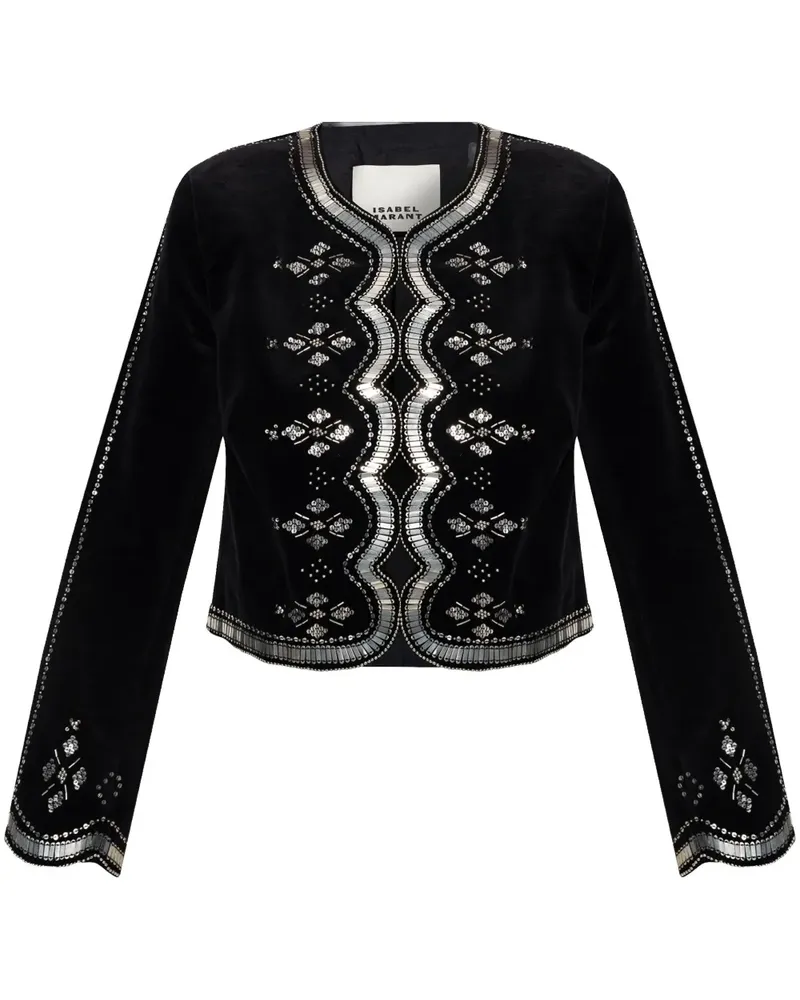 Isabel Marant Hady Jacke - Schwarz Schwarz