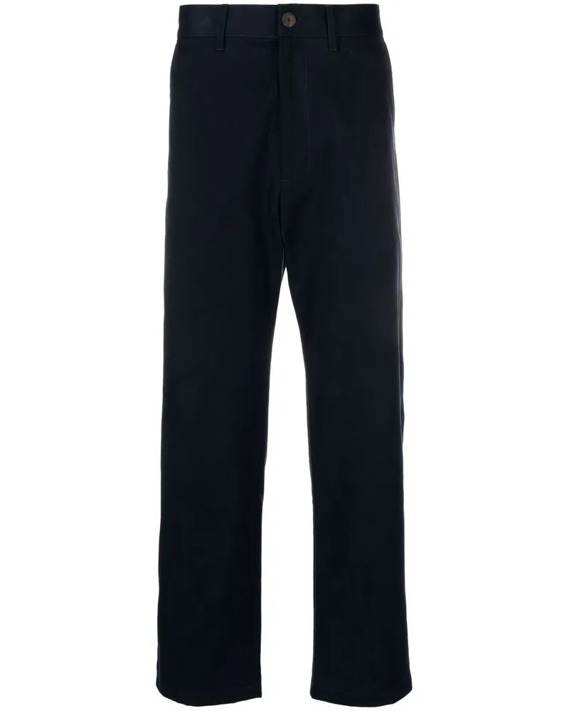 Studio Nicholson Hose mit hohem Bund - Blau Blau