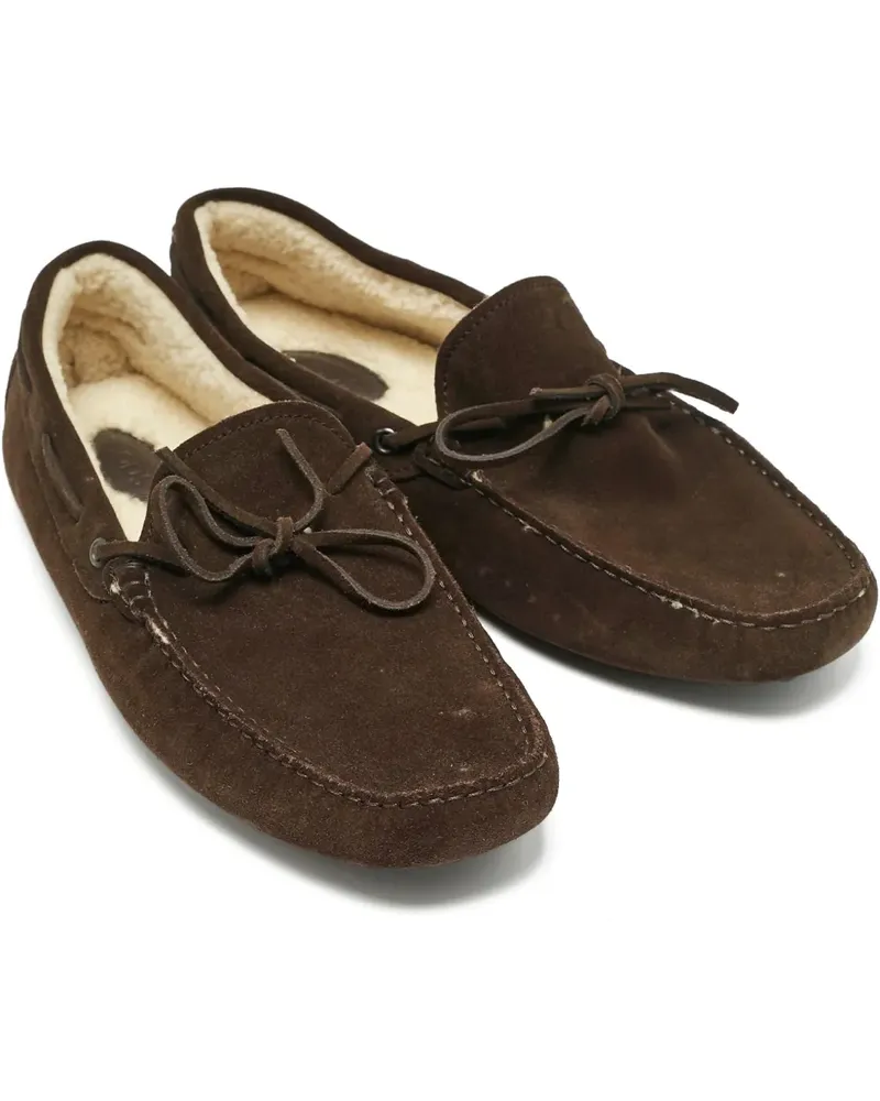 TOD'S Segelschuhe aus Wildleder - Braun Braun