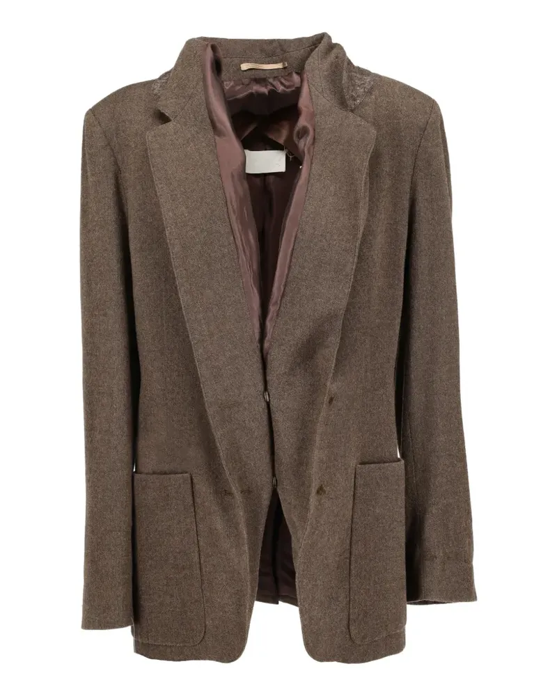 Maison Margiela Jacke mit aufgesetzten Taschen - Braun Braun
