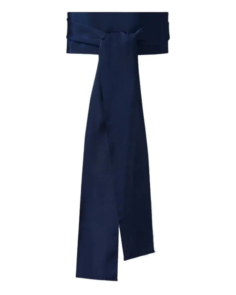 Sara Roka ribbon belt - Blau Blau