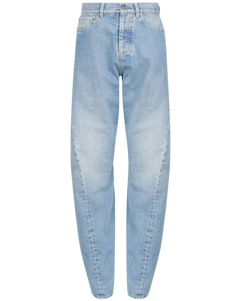 Maison Margiela Tapered-Jeans mit Nahtdetail - Blau Blau