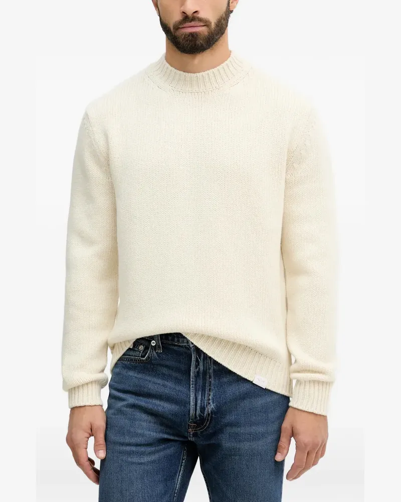 Paul & Shark ribbed knit sweater - Nude Nude