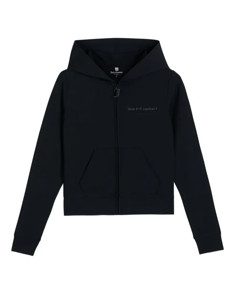 Juicy Couture Peached Active Kapuzenjacke - Schwarz Schwarz