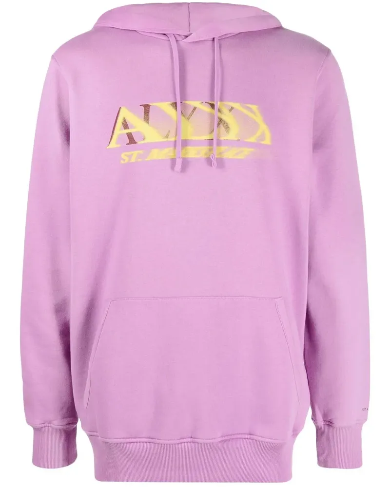 1017 ALYX 9SM Hoodie mit Kordelzug - Rosa Rosa