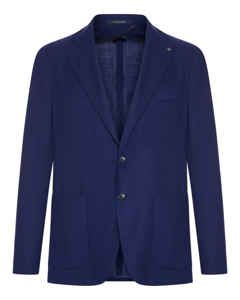 Tagliatore Einreihiges Sakko - Blau Blau