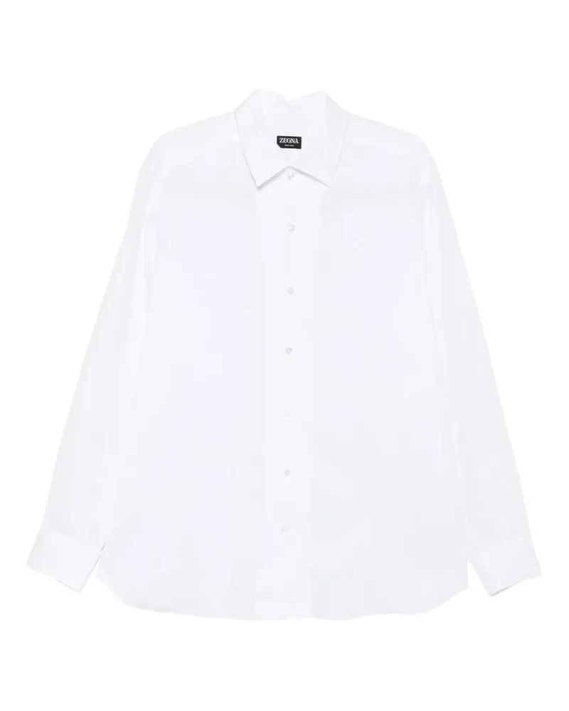 Ermenegildo Zegna linen shirt - Weiß Weiß