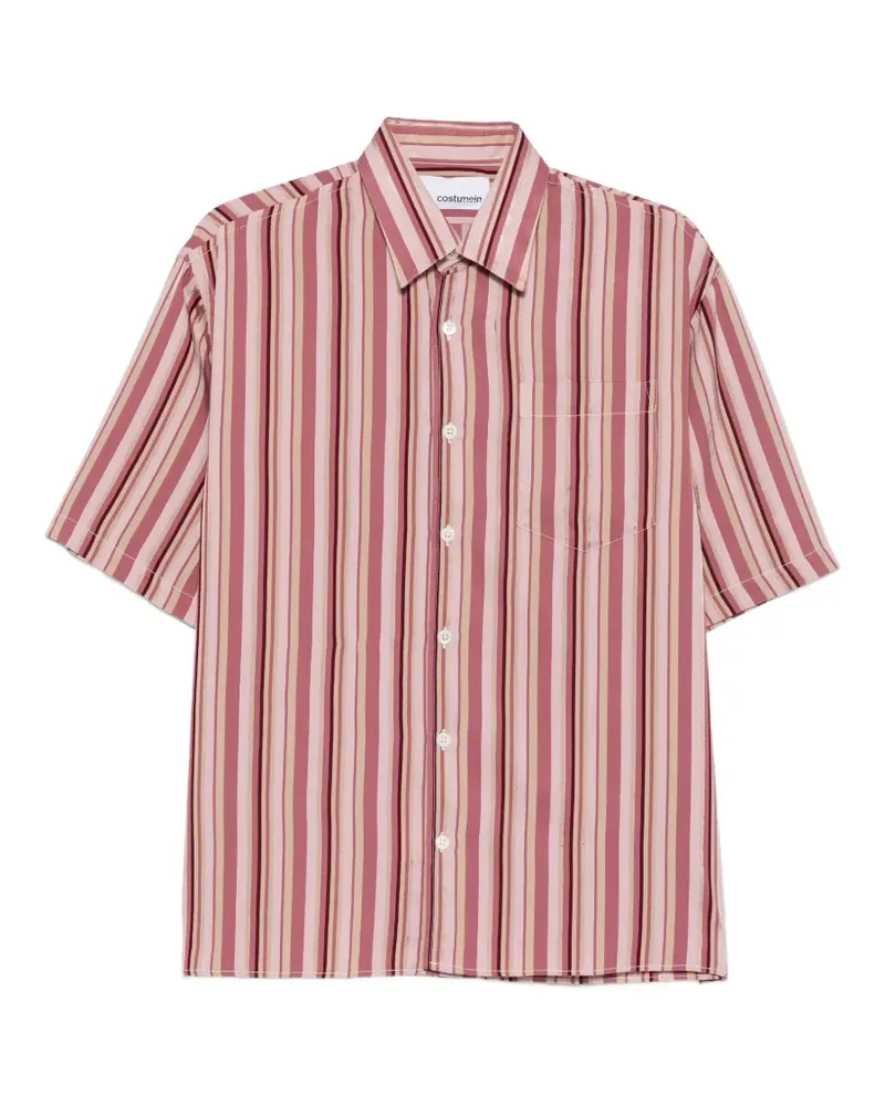 Costumein Eric Hemd mit Längsstreifen - Rosa Rosa