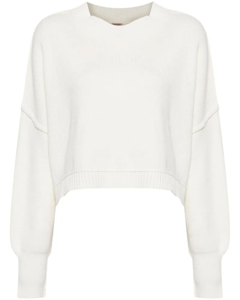 Free People Easy Street Pullover - Weiß Weiß
