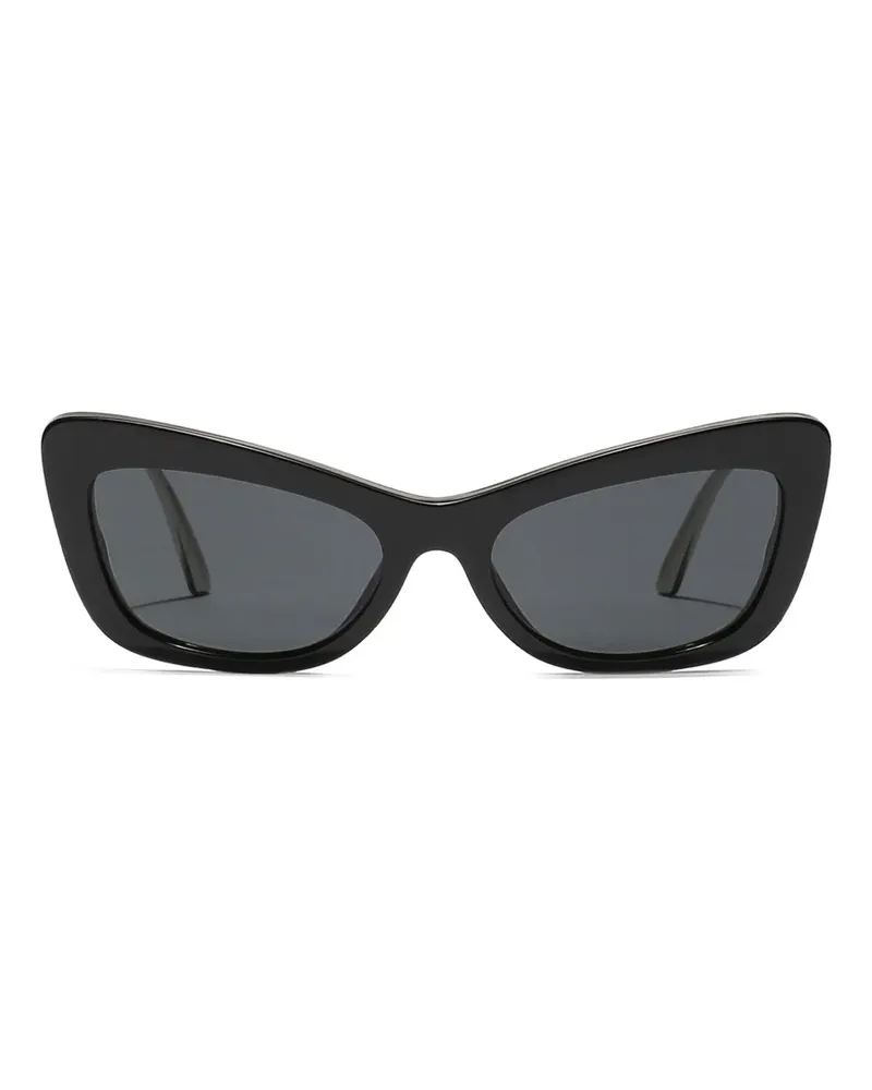 Dolce & Gabbana Sonnenbrille mit Kristallen - Schwarz Schwarz