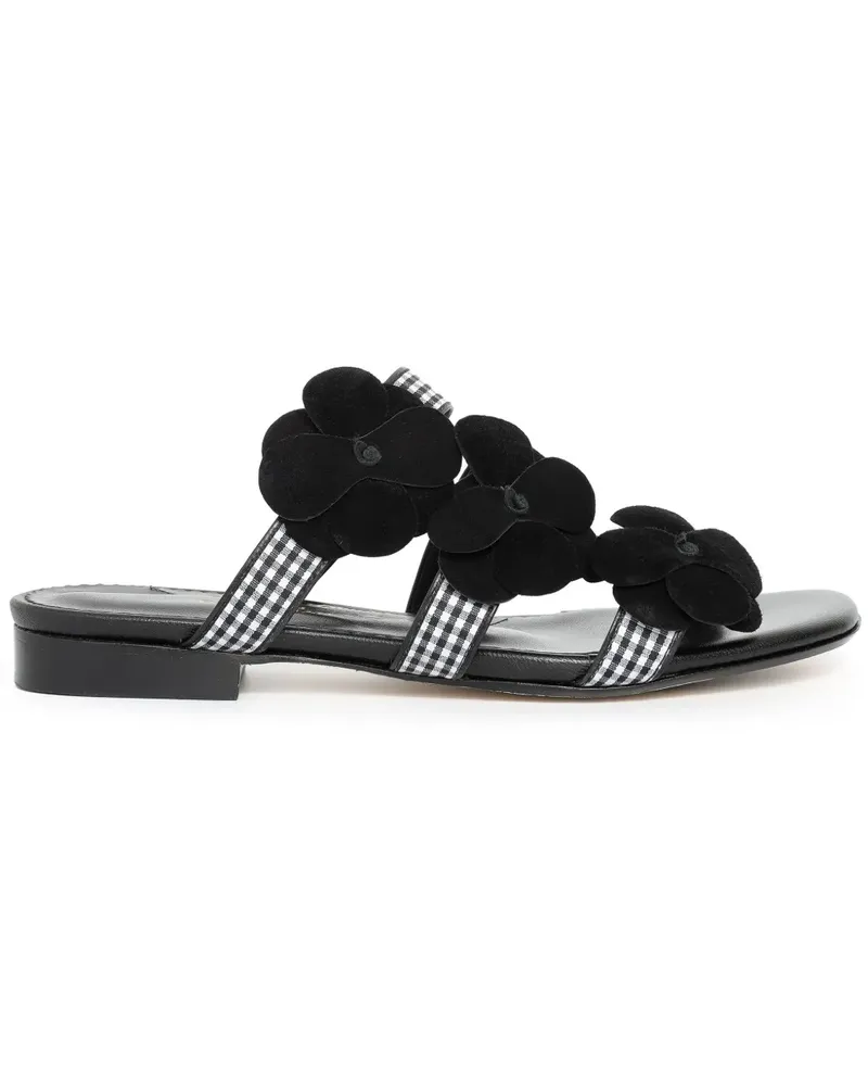 Sarah Chofakian Valley Sandalen - Schwarz Schwarz