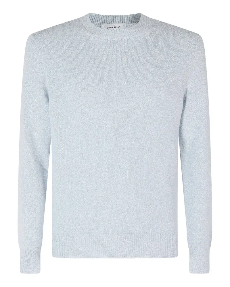 Gran Sasso Pullover mit rundem Ausschnitt - Blau Blau