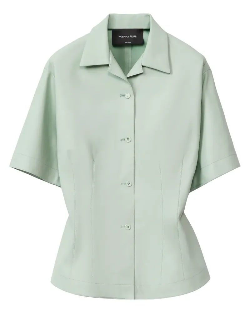 Fabiana Filippi Hemd mit schmaler Taille - Grün Grün