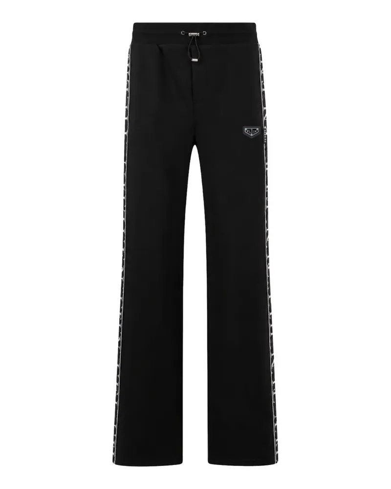 Philipp Plein Plein Tape Jogginghose - Schwarz Schwarz