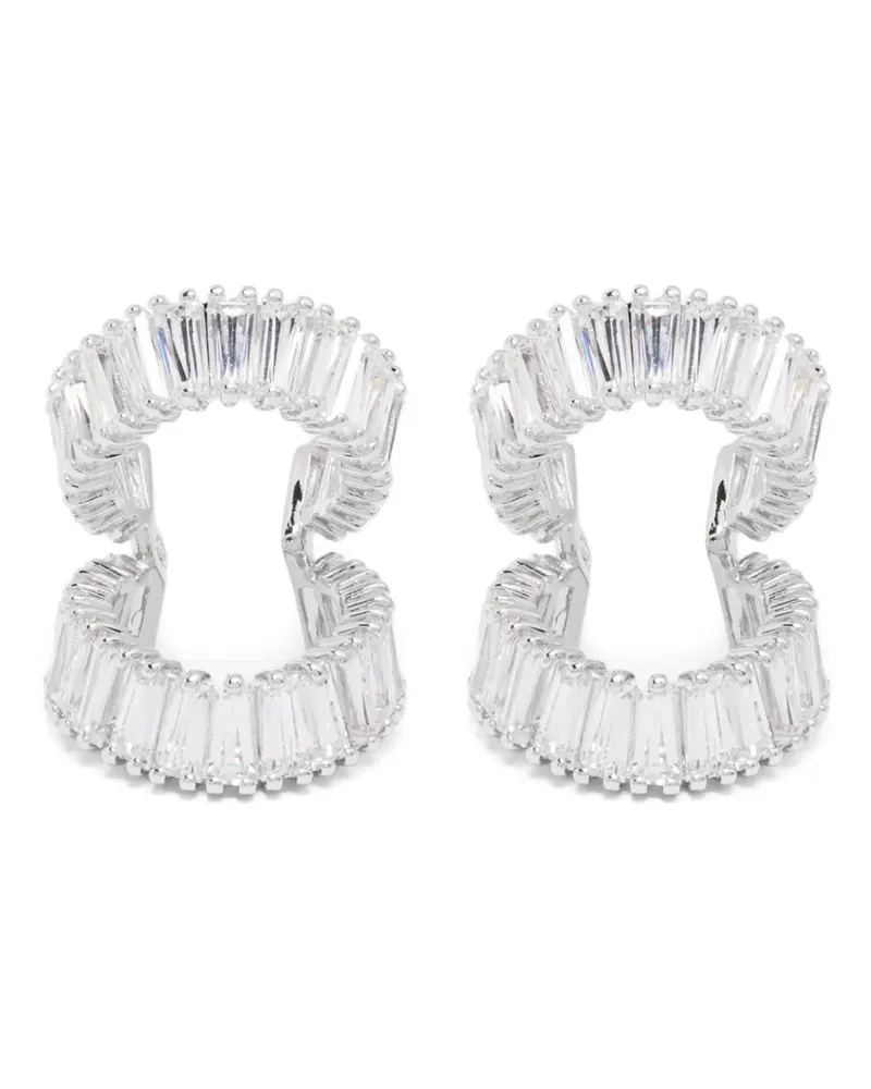 Swarovski x Ariana Grande Ear Cuffs mit Kristallen - Silber Silber